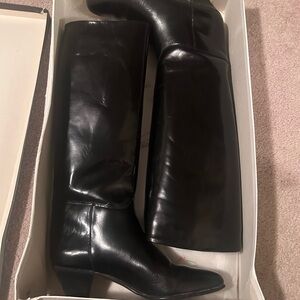Charles David tall black boots